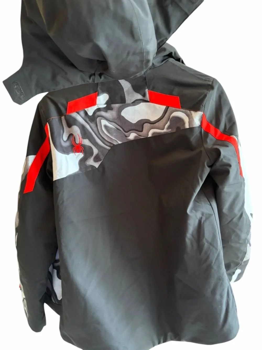 Spyder Boys Leader Jacket, Black Combo, 14